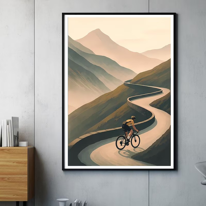 Minimalist Outdoor Adventure C - огляд і ціна Sports Equipment Poster