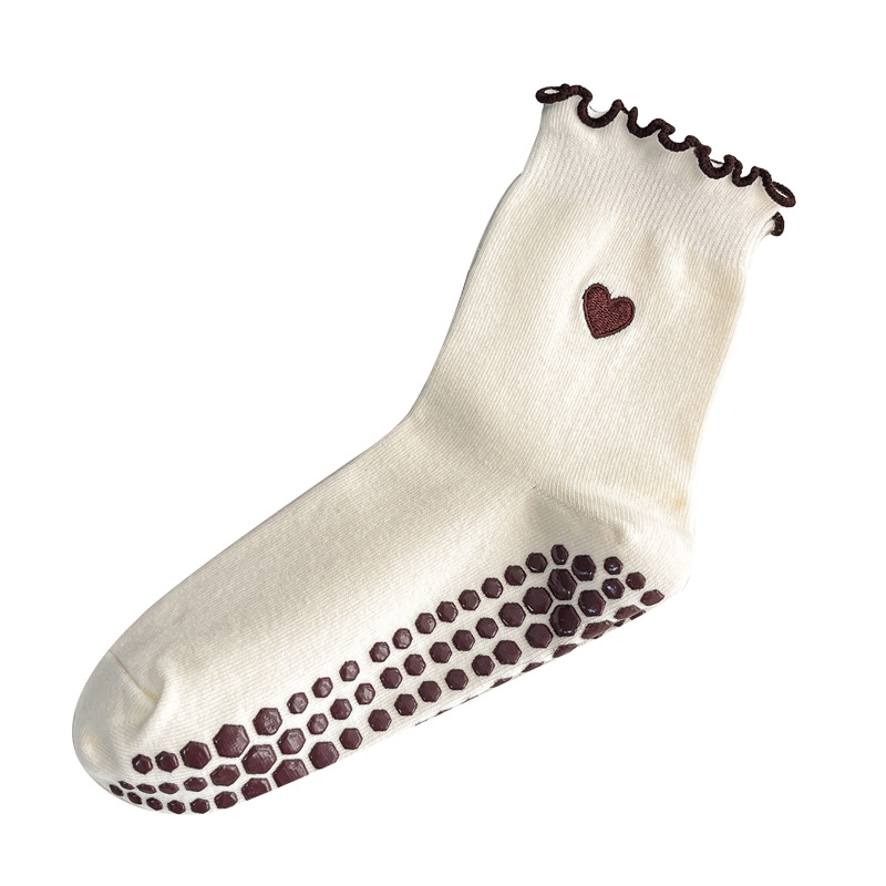 Yoga Socks Women Cotton Heart  - огляд і ціна Yoga Mat