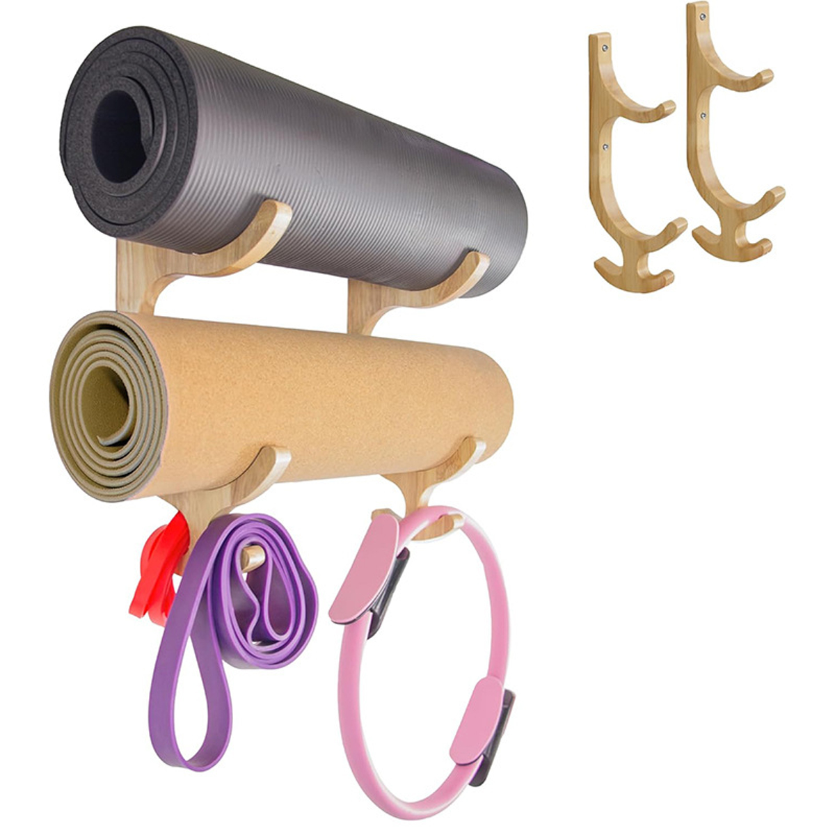 2piece Resistance Band Holder  - огляд і ціна Yoga Mat
