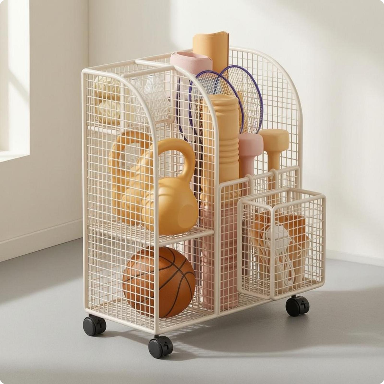 Compact Iron Wire Rack for Exe - огляд і ціна Yoga Mat