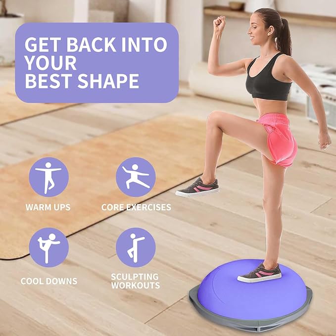 70cm Bosu Balance Ball, Anti-S - огляд і ціна Gym Ball