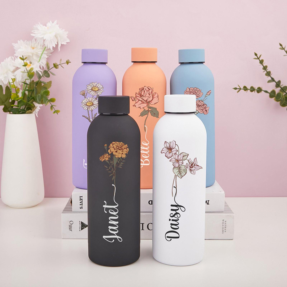 Customized Floral Water Bottle - огляд і ціна Sports Water Bottle Insulated