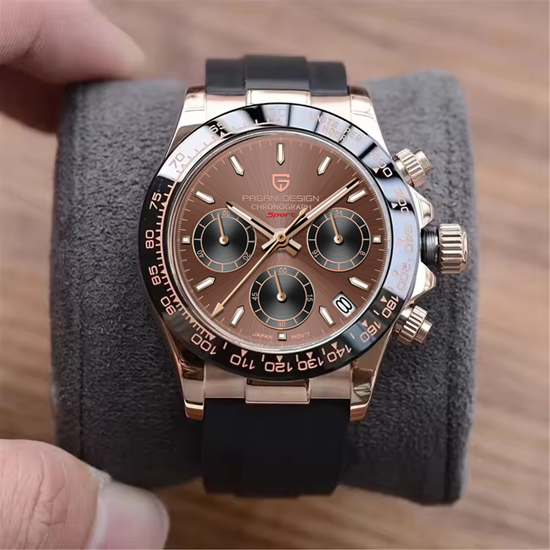 PAGANI DESIGN Men Quartz Chron - огляд і ціна Resistance Band