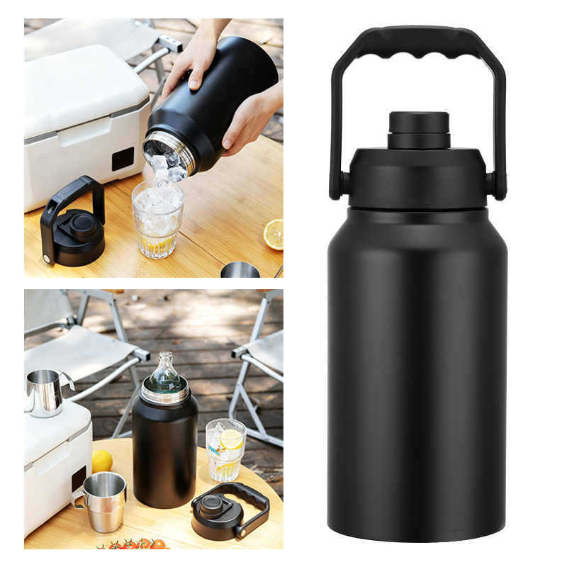 Insulated Water Bottle With Li - огляд і ціна Sports Water Bottle Insulated
