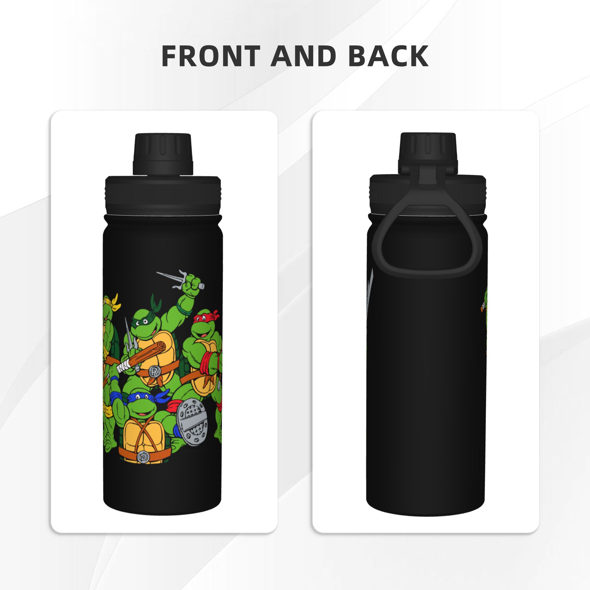 Cartoon Ninja T-Turtles 18OZ S - огляд і ціна Sports Water Bottle Insulated