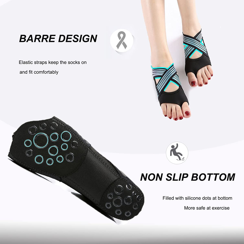 1Pair Women Non-Slip Toeless G - огляд і ціна Yoga Mat