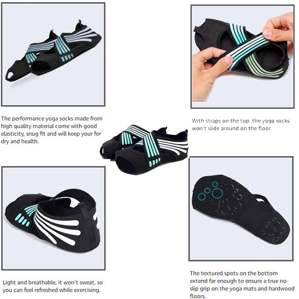 1Pair Women Non-Slip Toeless G - огляд і ціна Yoga Mat