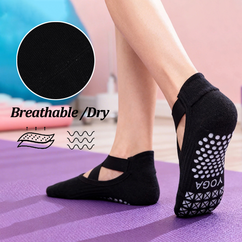 Women Non-Slip Yoga Socks Sili - огляд і ціна Yoga Mat