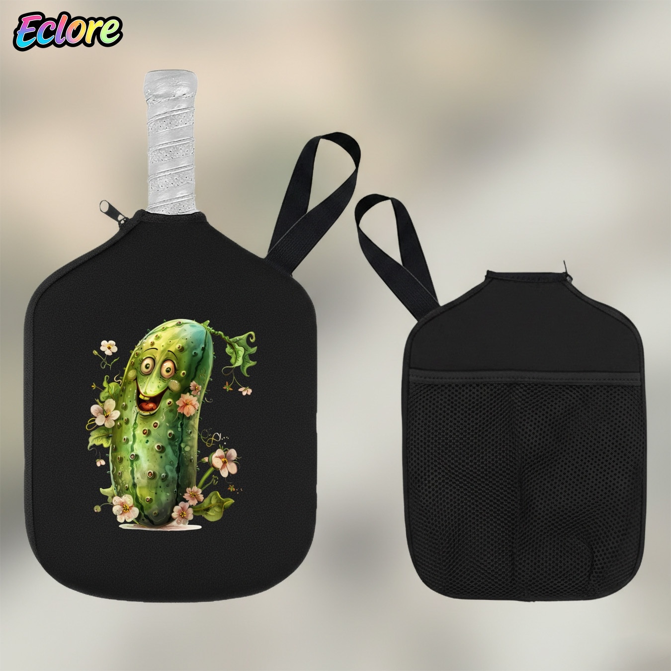 Cartoon Smile Pickleball Paddl - огляд і ціна Tennis Racket