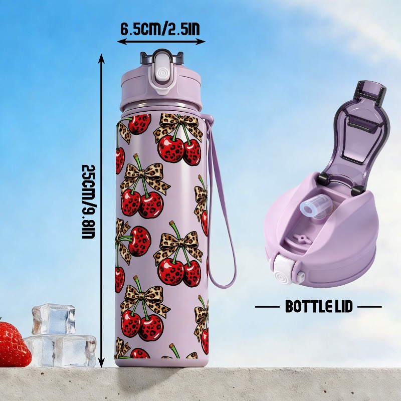 Personalized 25oz Large Cherry - огляд і ціна Sports Water Bottle Insulated