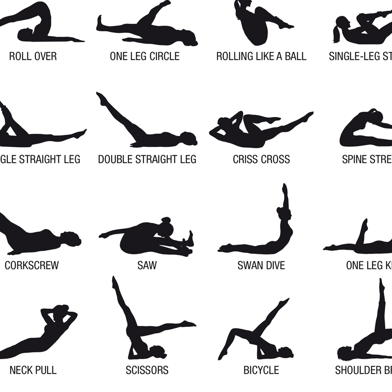 Frameless Pilates Workout Char - огляд і ціна Yoga Mat